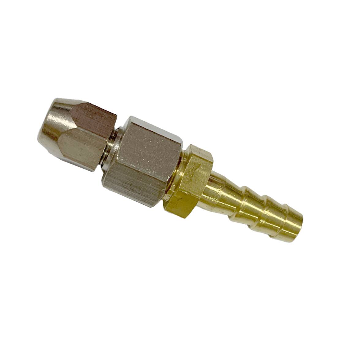 Compression Fitting Brass - 4mm～6mmの真鍮製圧縮ホース接続継手、トランスミッション冷却ライン用アダプター