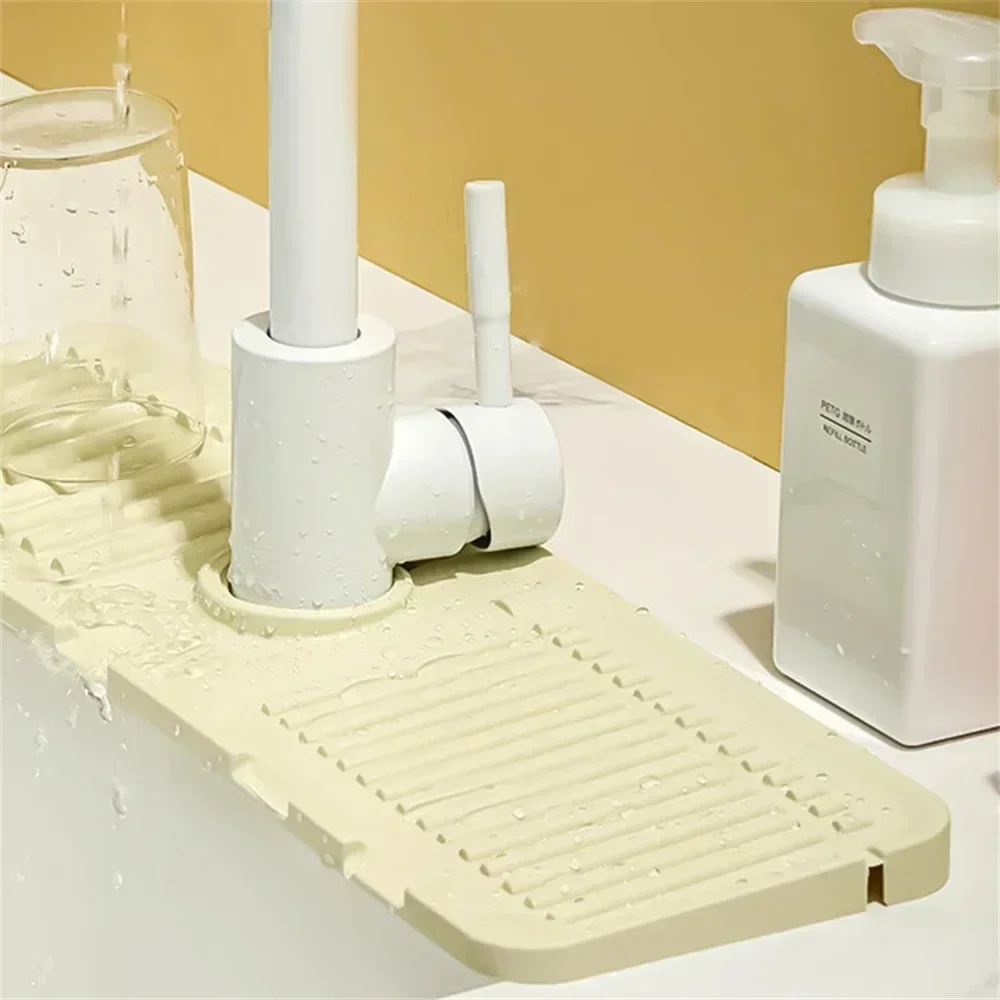 シリコン蛇口スプラッシュパッド多目的トイレ石鹸収納スロープデ - Silicone Tap Washer のレビューと価格