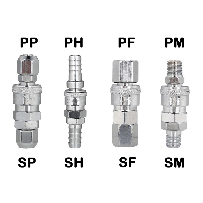 空気圧継手 C タイプホースクイックコネクタ高圧カプラープラ - Compression Fitting Brass のレビューと価格