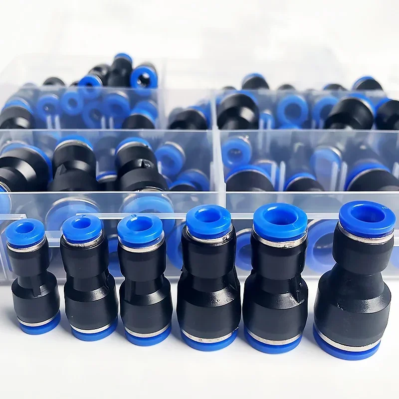 箱入りpg空気圧コネクタエアパイプ、61個、4mm、6mm、 - Compression Fitting Brass のレビューと価格