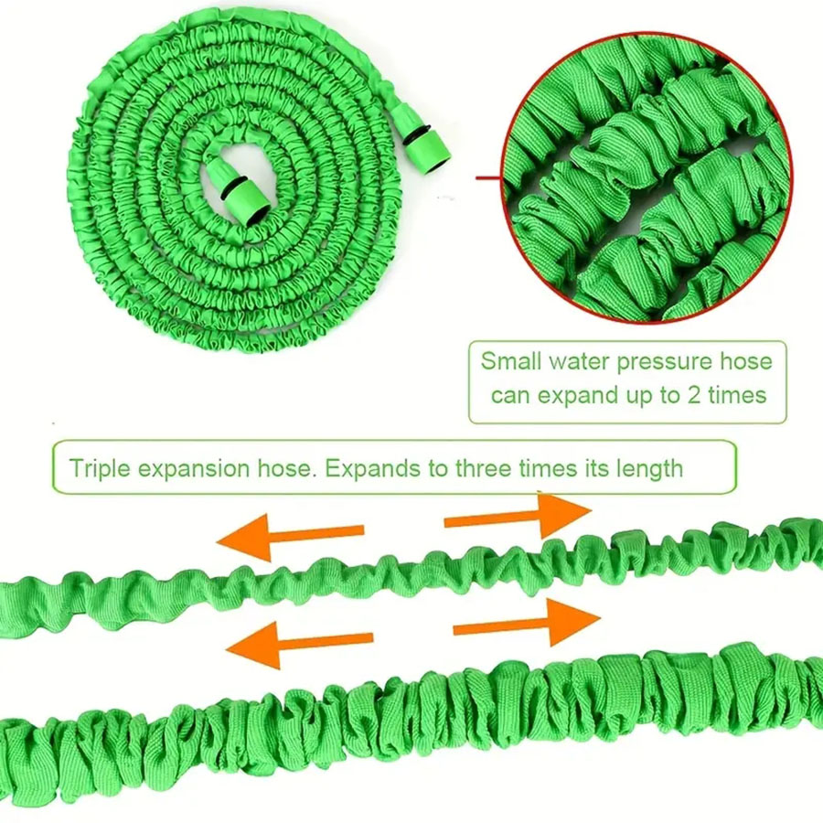 25FT-200FT 拡張可能なマジックホース、軽量設計、耐 - Flexible Hose Braided のレビューと価格